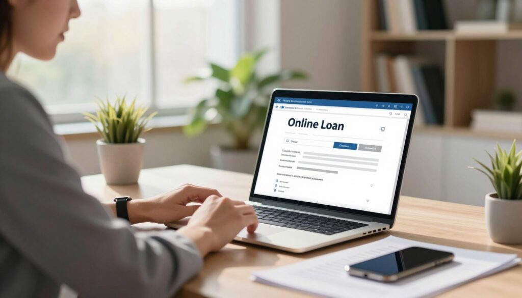 solicitação online de empréstimo